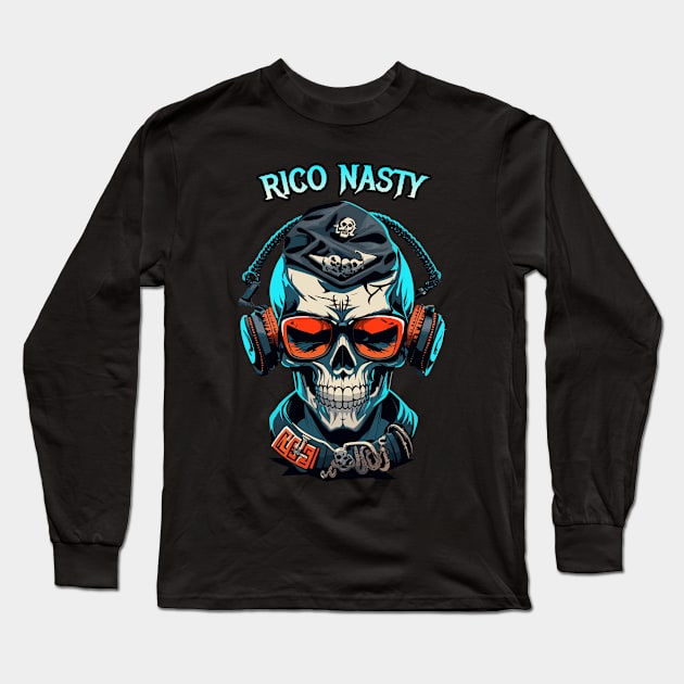 rico nasty Long Sleeve T-Shirt by Coretan MudaKu